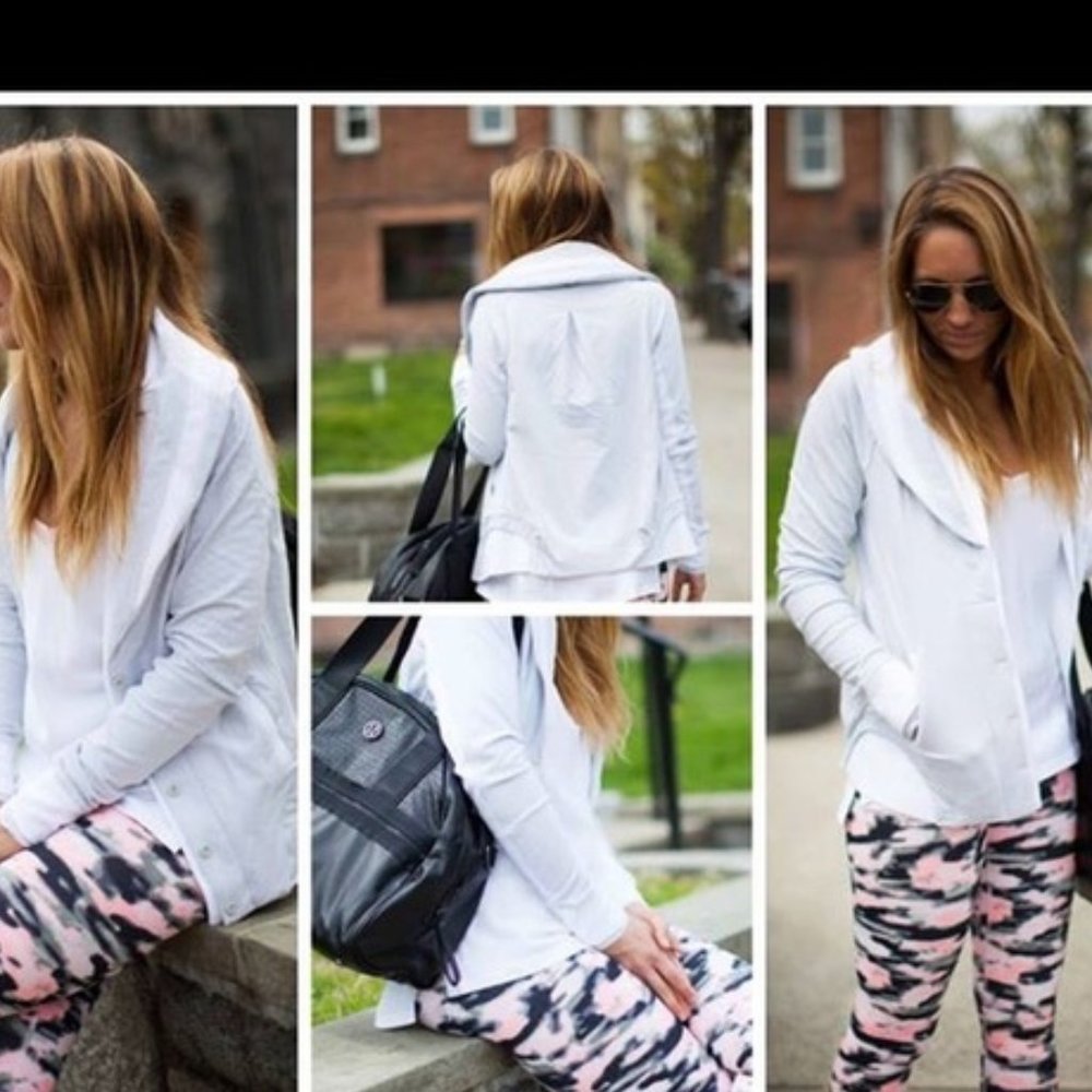 Lululemon To Class Button Down Jacket Wee Stripe … - image 3